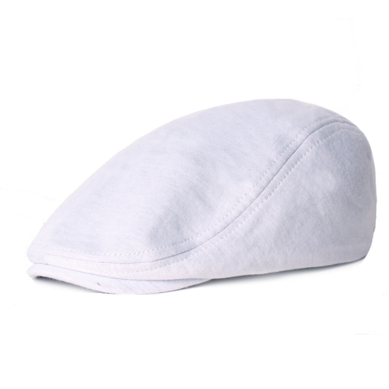 Men's Wool Duckbill Cap - Casual Vintage Sun Hat