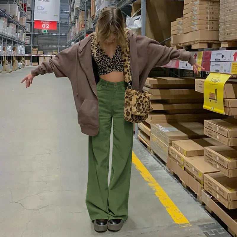 Comfortable Wide Leg Loose Casual Pants for Ladies