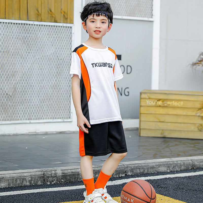 Children's Basketball Suit - Casual Sports Jersey Set