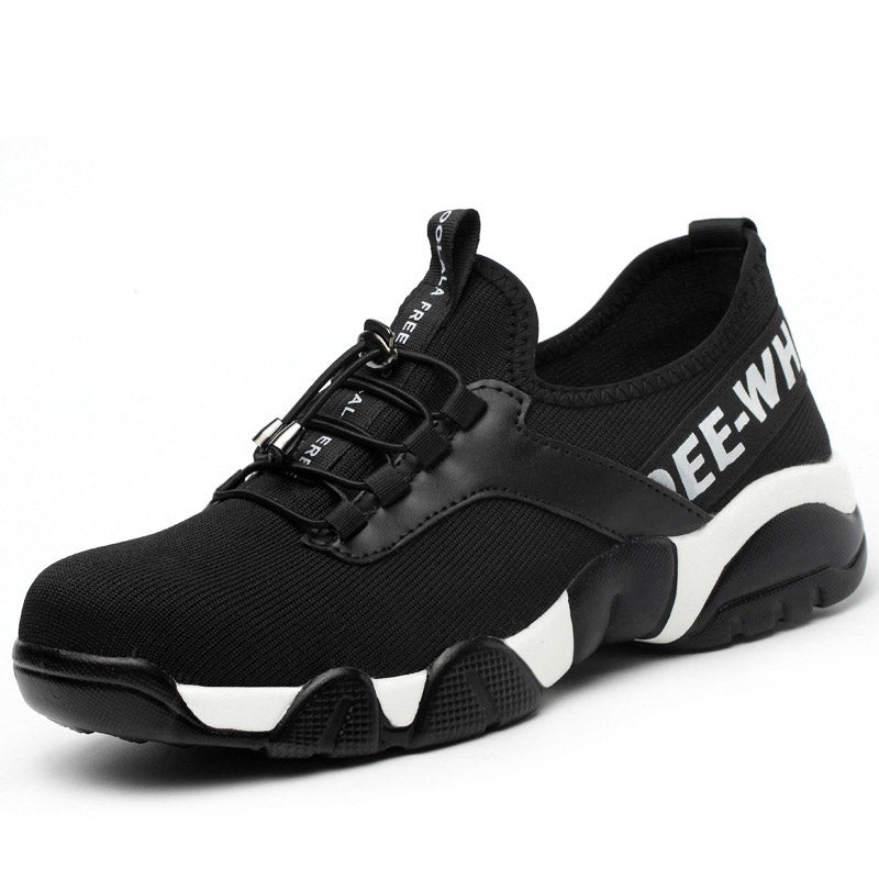 Men's Lightweight High-Top Safety Shoes for Winter Work