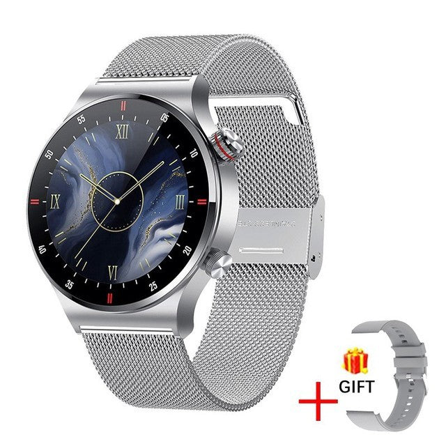 QW33 Smart Watch with ECG, PPG, Music, and Pedometer