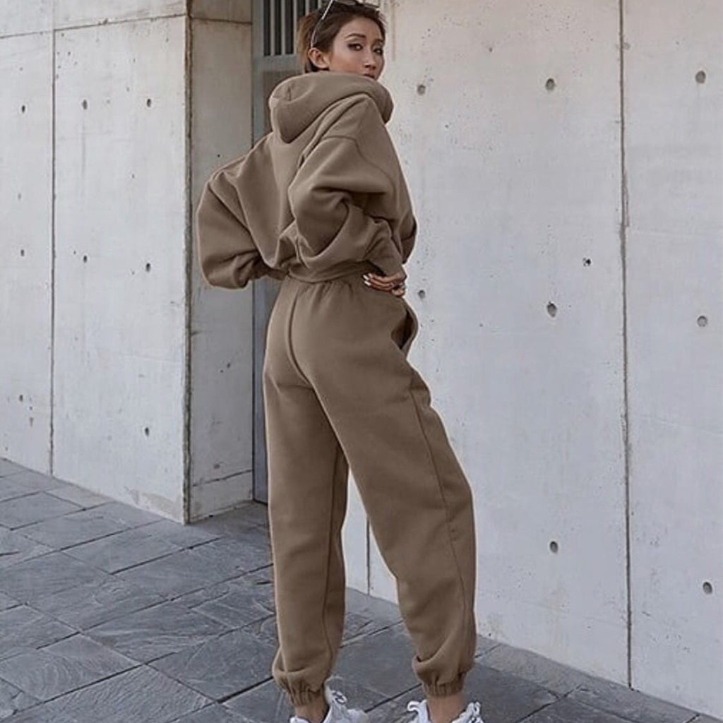 2024 Women's Casual Hoodie and Tracksuit Set