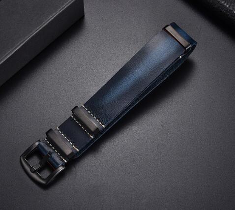 Retro Top Layer Cowhide Leather Watch Strap