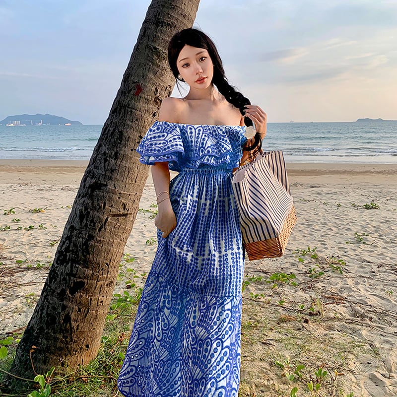 Chic Niche Dress with French Embroidery Details