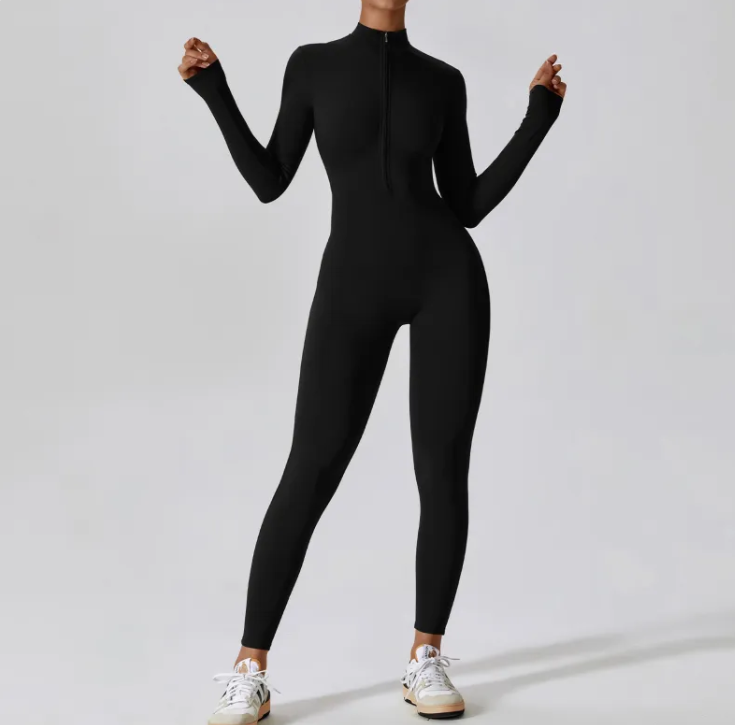 Flex Fit Zip Jumpsuit