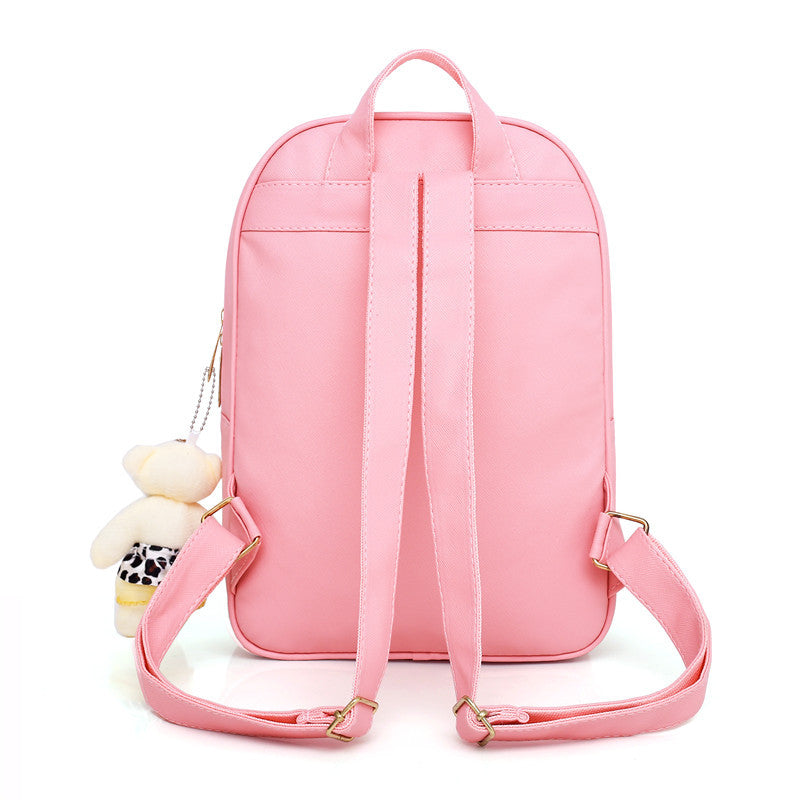 Fringe Studded Korean Style Backpack