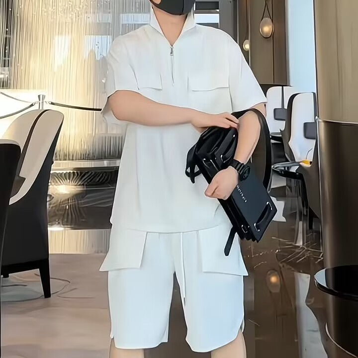 Loose Short Sleeve T-Shirt and Shorts Set