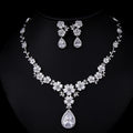 Bridal Set with AAA Zirconia Necklace and Accessories