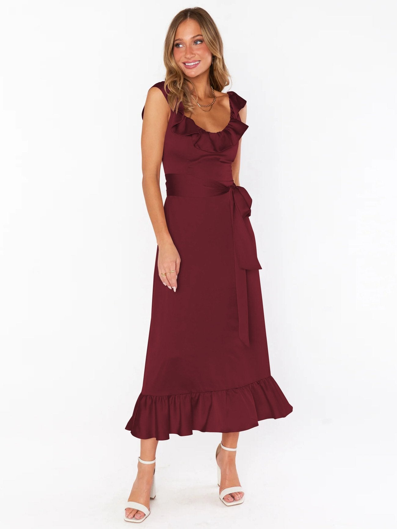 Lace Up Summer Dress for Women