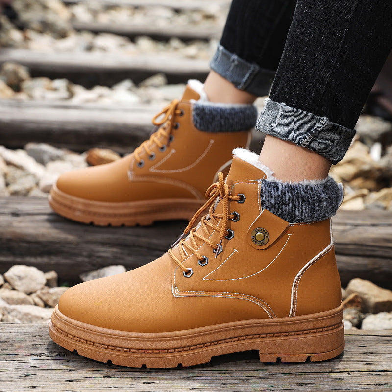 Men's Warm Snow Boots for Cold Weather