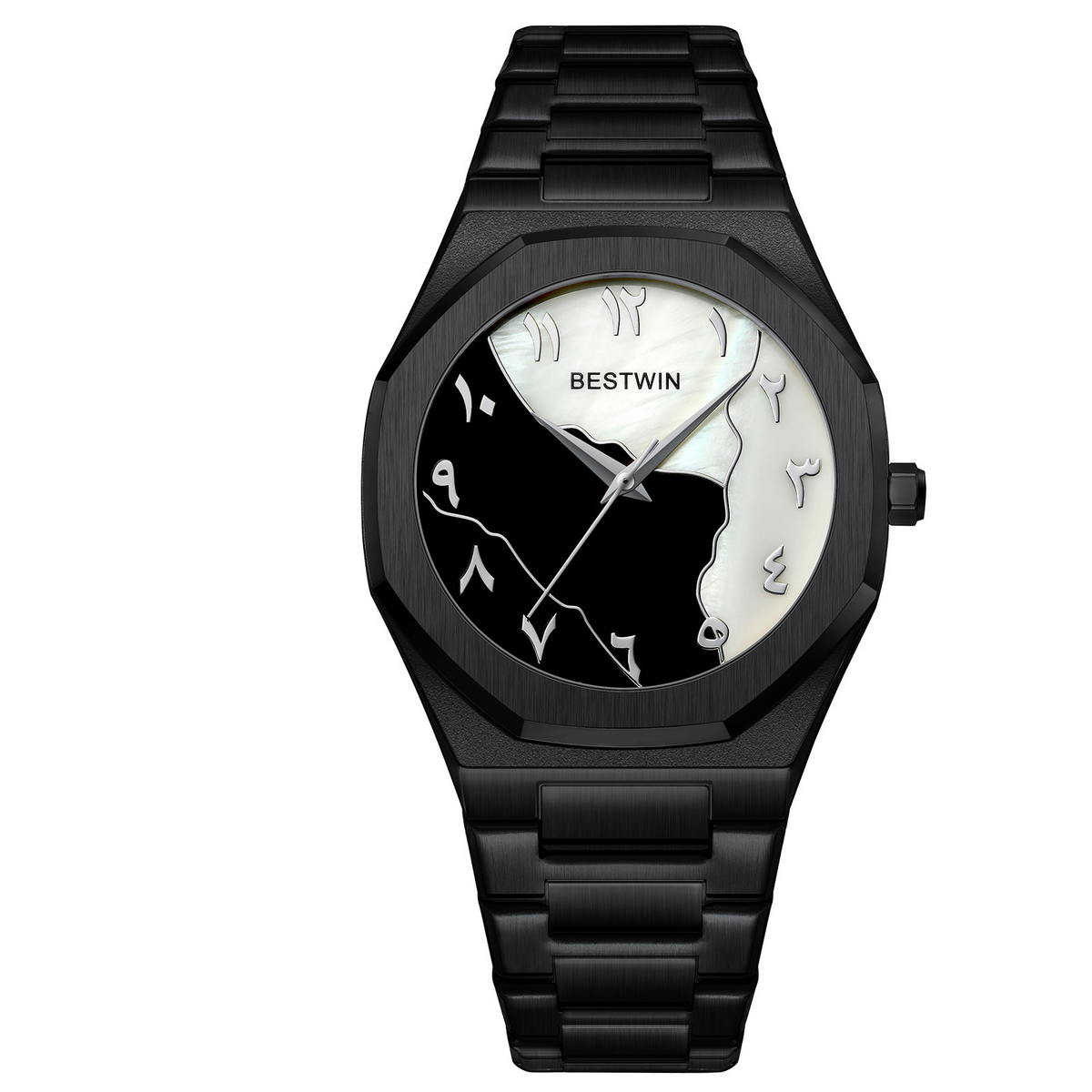 Minimalist Steel Band Quartz Watch for Men