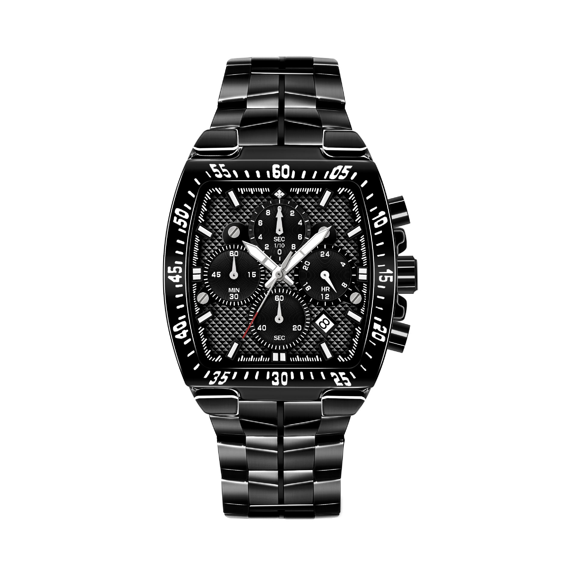 Waterproof Men's Steel Belt with Seven Needles