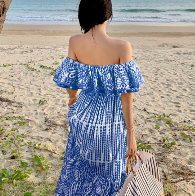 Chic Niche Dress with French Embroidery Details
