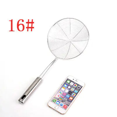 Kitchen Cooking Utensils with Net Drain Feature