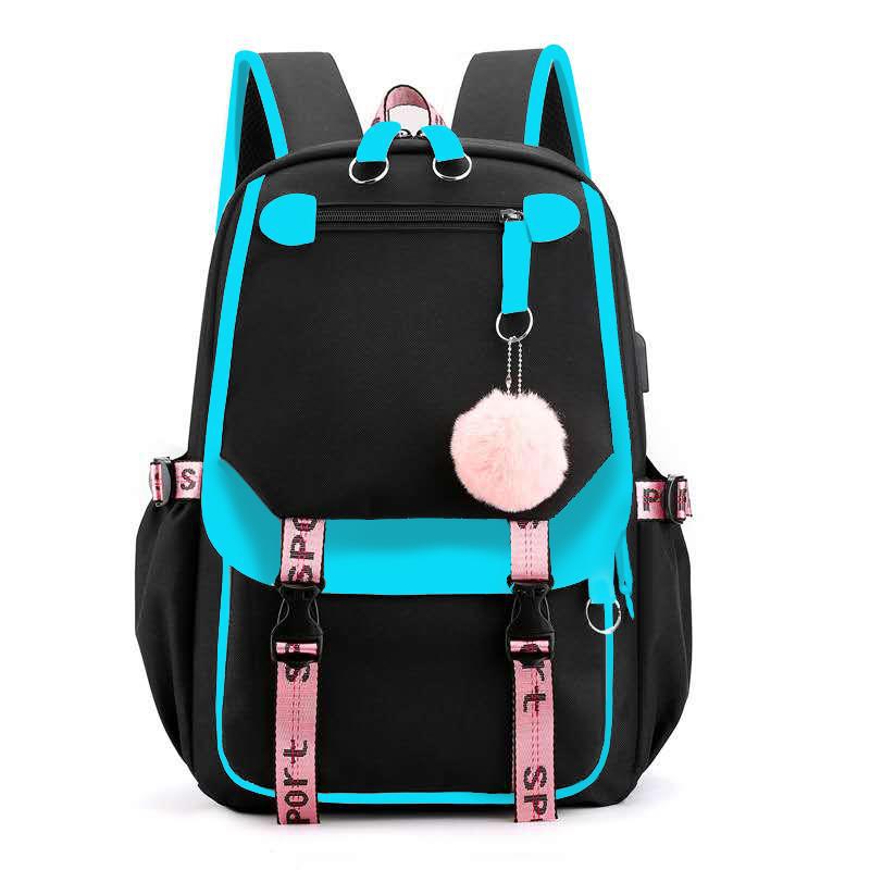 Trendy Men's Backpack in Sublimation Printed Oxford Fabric