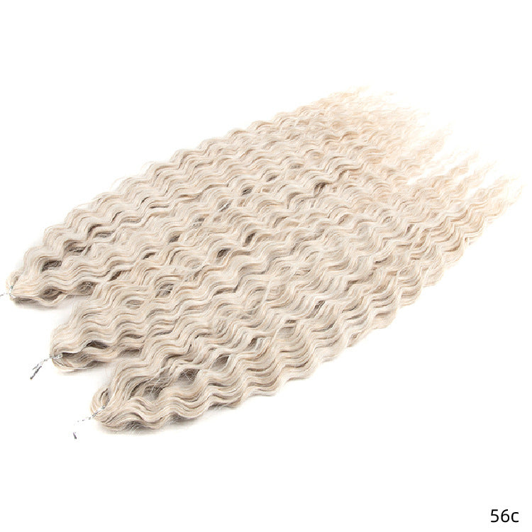 Chemical Fiber Water Ripple Crochet Curls Extensions
