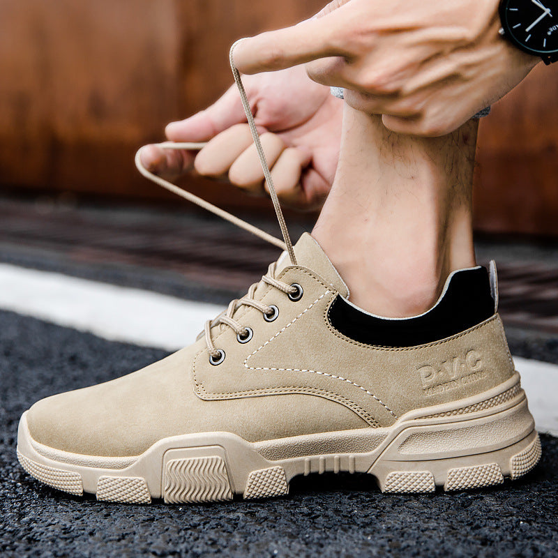 British Tooling Men's Casual Military Boots for Autumn
