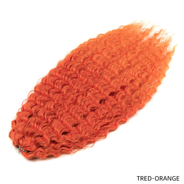 Chemical Fiber Water Ripple Crochet Curls Extensions