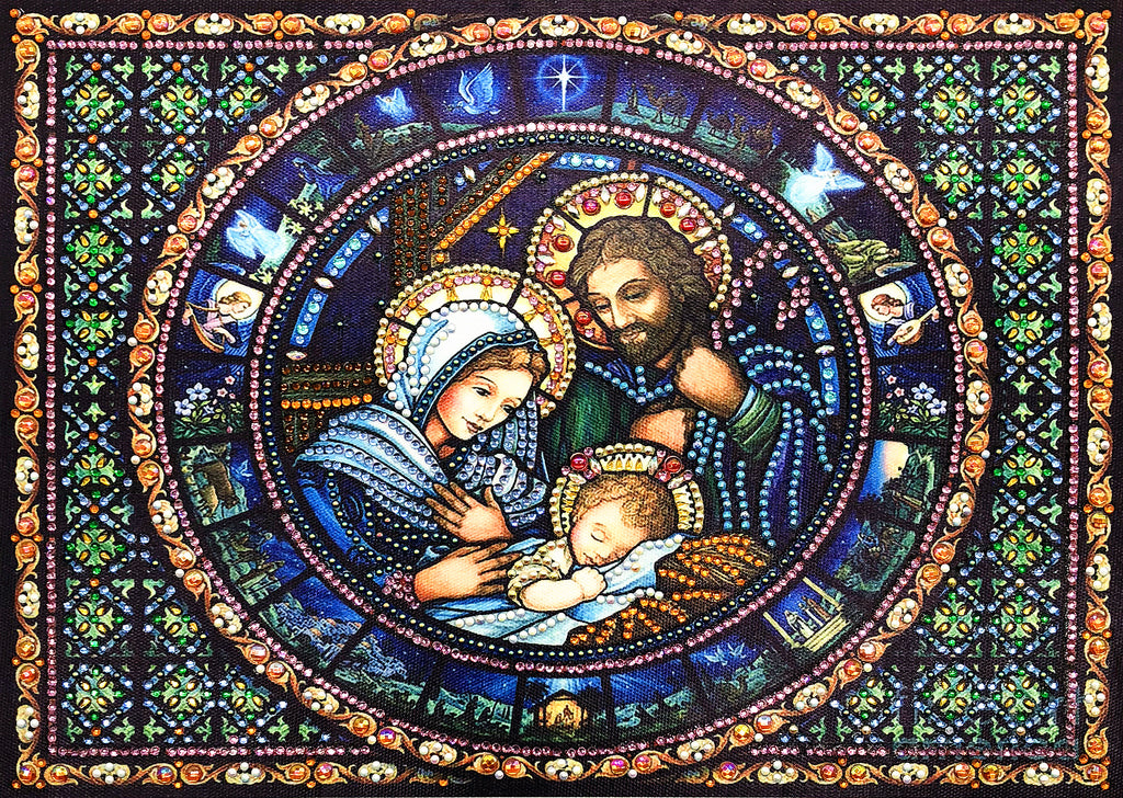 Diamond Painting of Religious Figure - Virgin Mary