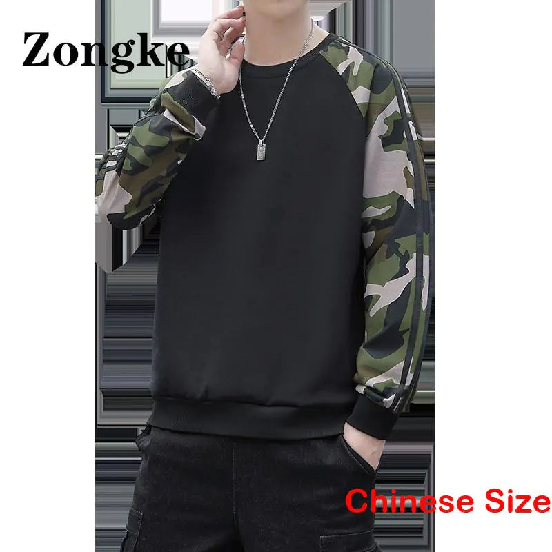 Versatile Men's Sweater for Spring and Autumn Wear