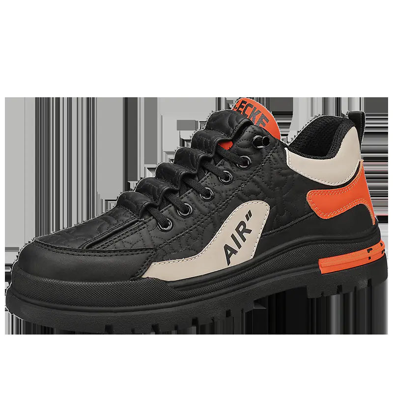 Trendy Men's Thick-Soled Casual Sneakers for Fall 2023