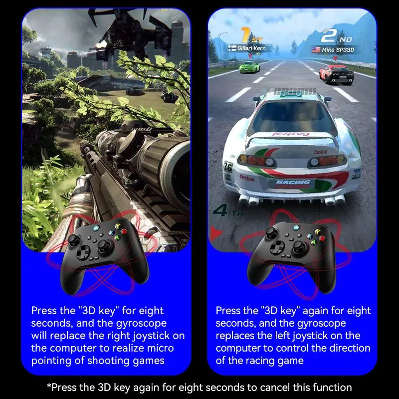 G11 Wireless 2.4G BT Mechanical Game Controller