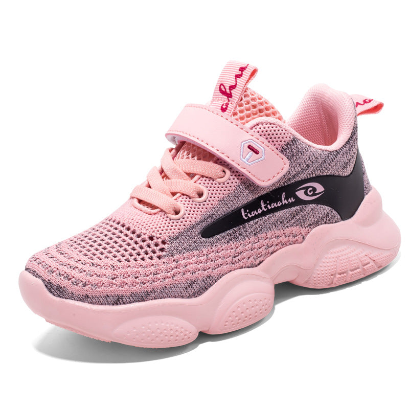 Bouncing Tiger Boys' Athletic Shoes - Breathable Knit Style