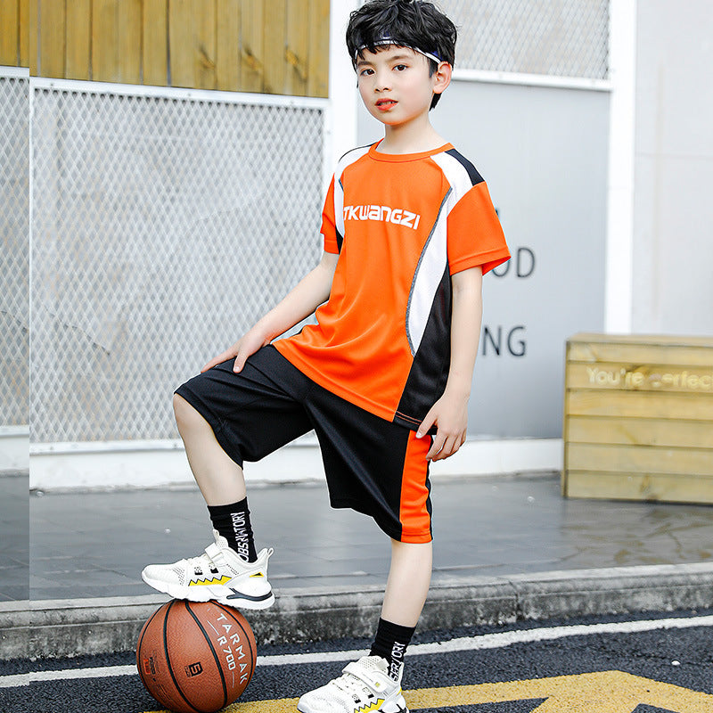 Children's Basketball Suit - Casual Sports Jersey Set