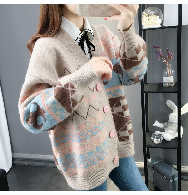 Women's Knitted Cardigan - Trendy Fall Fashion 2020