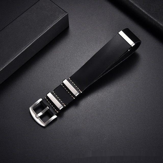 Retro Top Layer Cowhide Leather Watch Strap