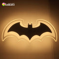 LED Acrylic Bat Wall Light for Creative Bedroom