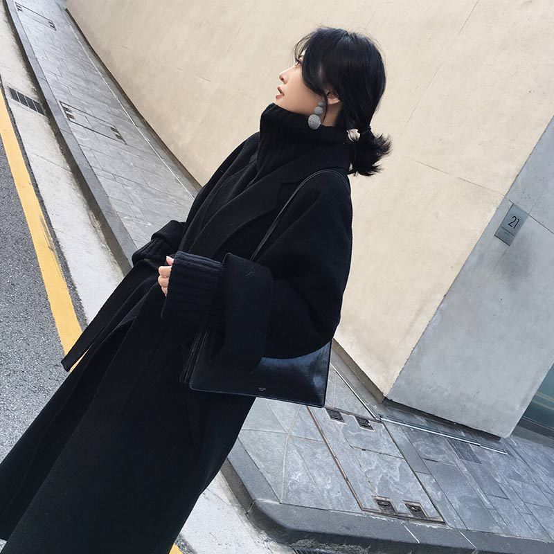 Thick Woolen Overcoat for Cold Weather