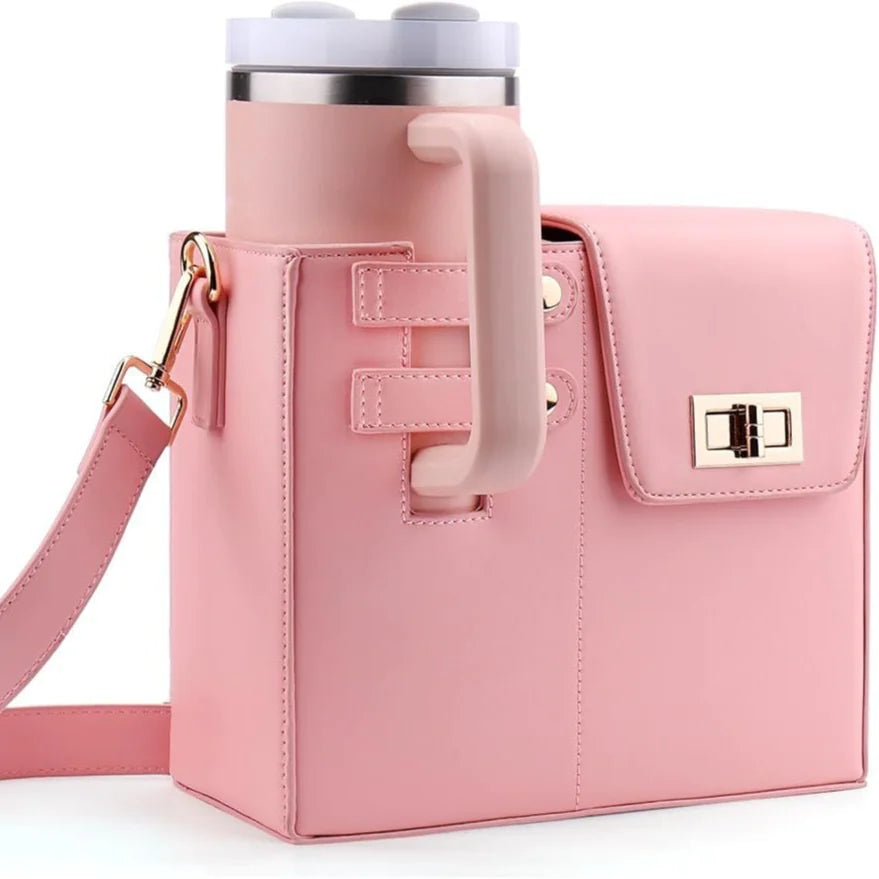 Universal Large Insulated Crossbody Kettle Bag for Bottles