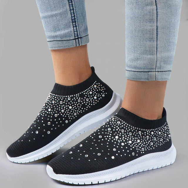 Women's Casual Vulcanized Canvas Flat Shoes for Summer