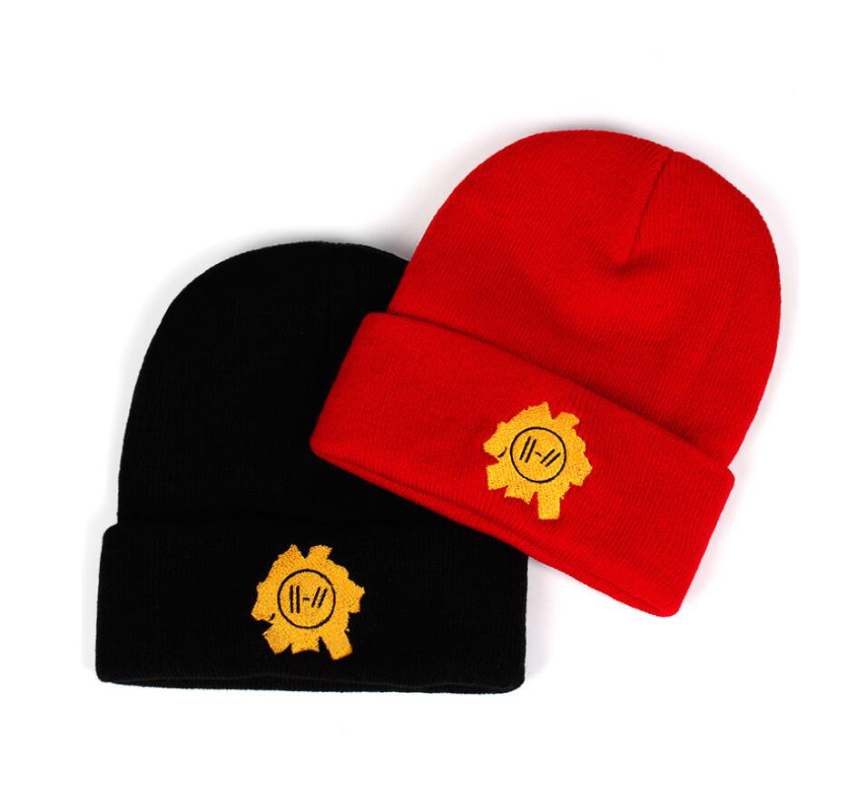 21 Pilot Beanie - Embroidered Warm Knit Hat