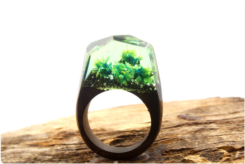 Time Ring Resin Wood Ring