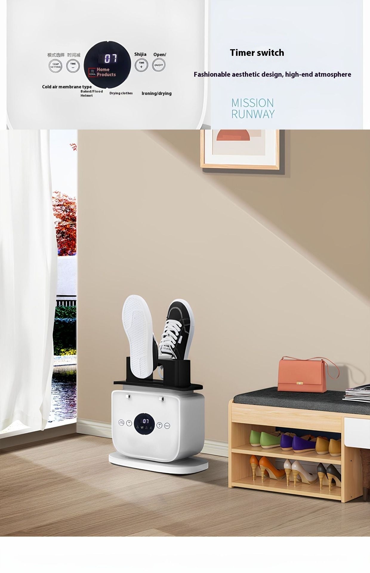 Automatic Inflatable Ironing & Drying Machine