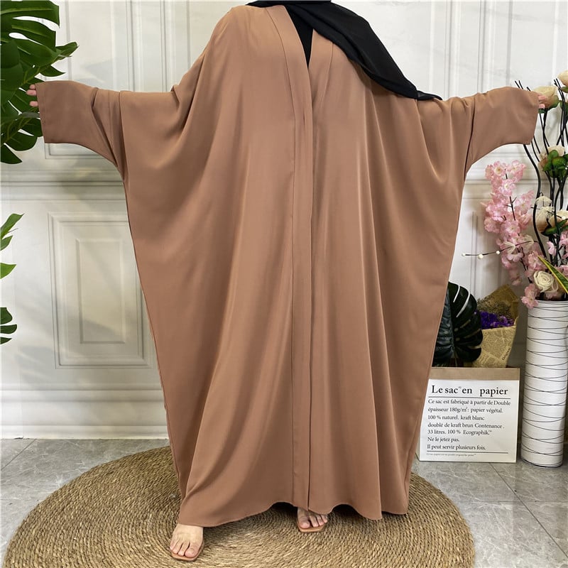 Pure Color Lace-Up Button-Up Cardigan Robe