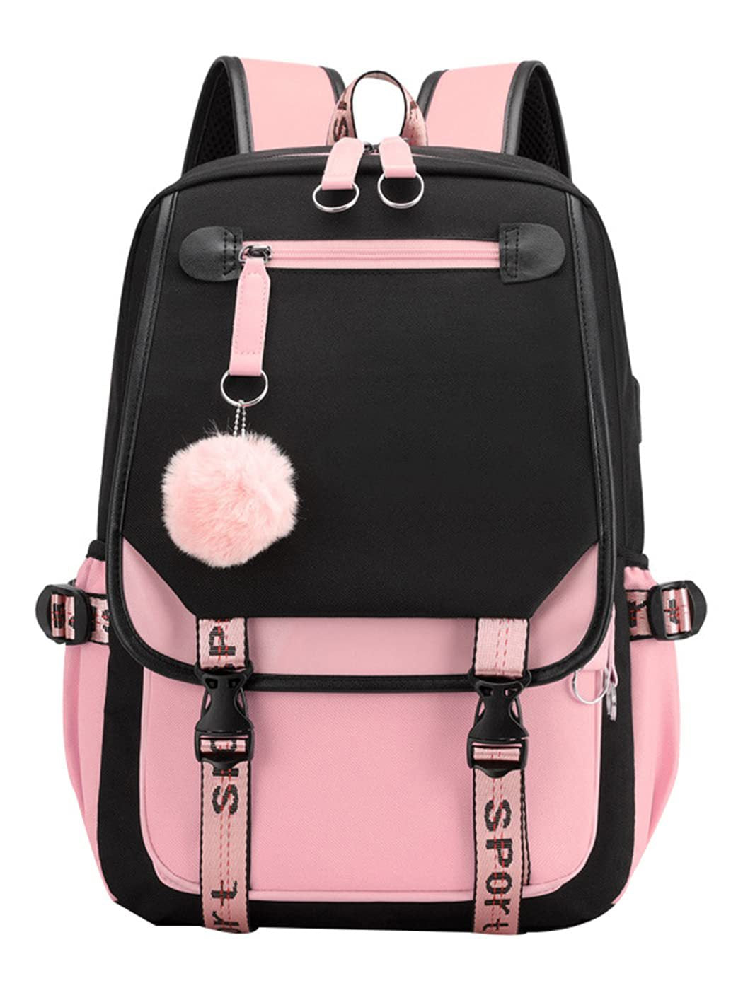 Trendy Men's Backpack in Sublimation Printed Oxford Fabric