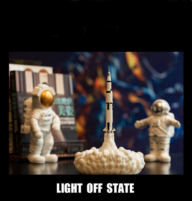 3D Rocket Night Light
