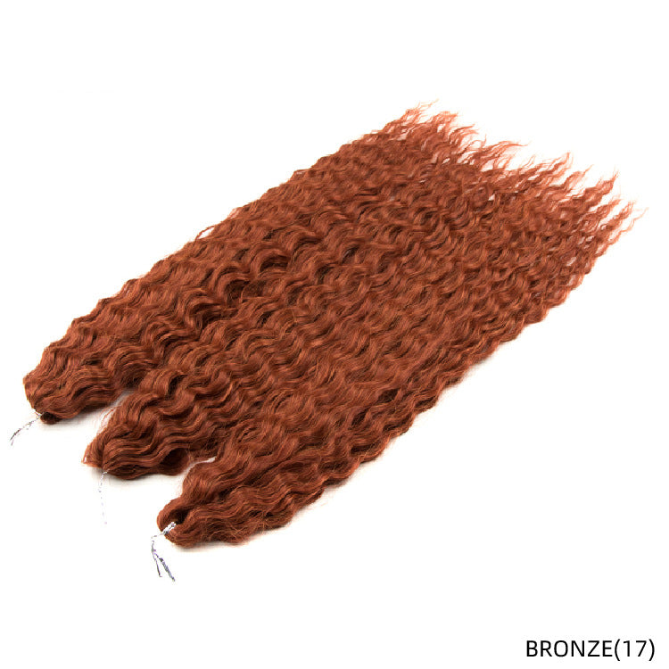 Chemical Fiber Water Ripple Crochet Curls Extensions