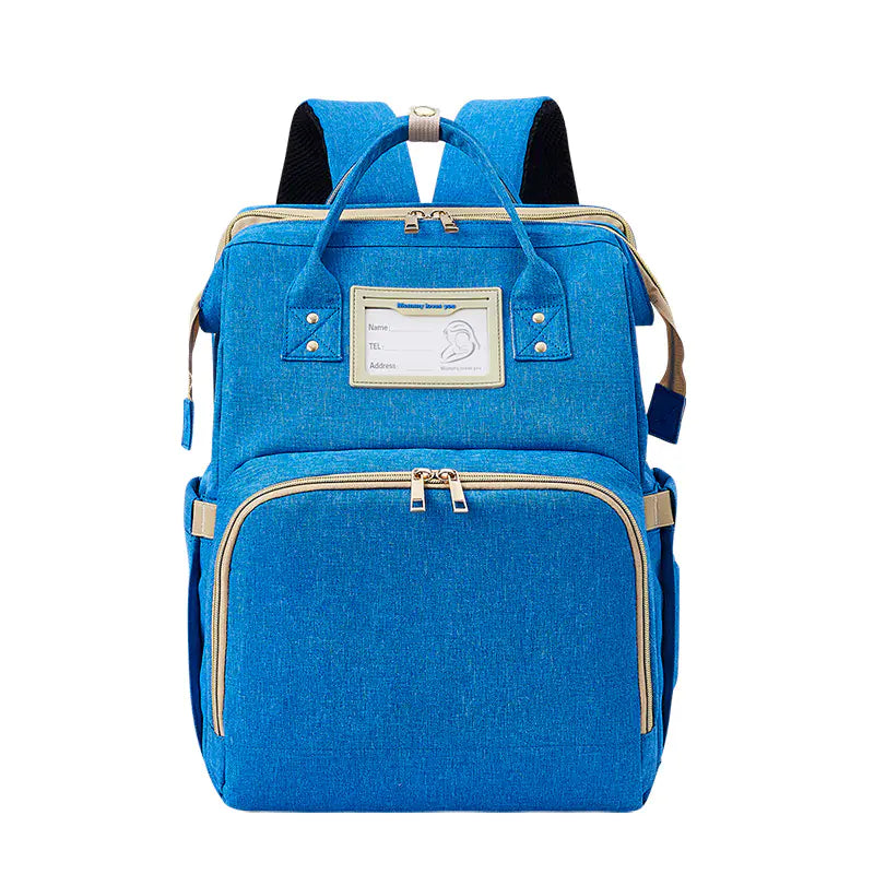 Portable Multi-Purpose Baby Crib Mummy Bag Backpack