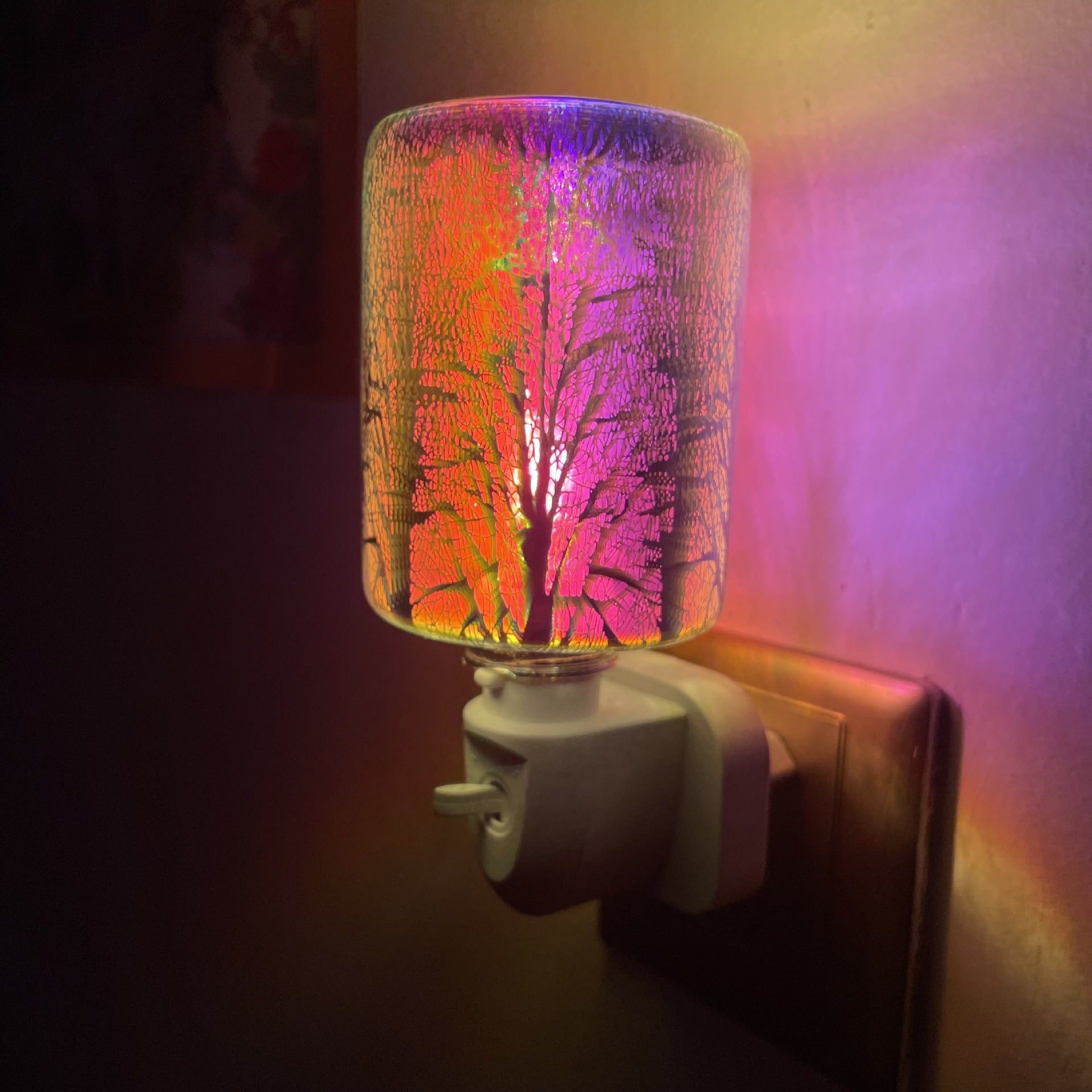 New 3D Glass Starry Sky Aromatherapy Lamp