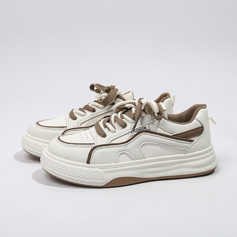 Women's Blue and White Casual Sports Shoes - Versatile Style
