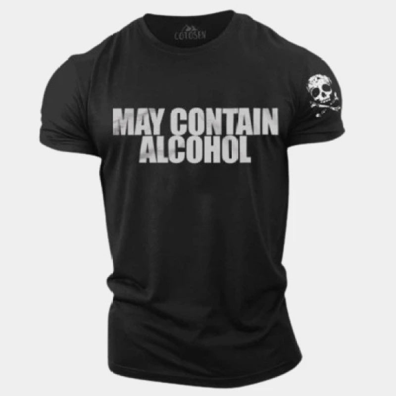 Summer Casual Loose Fit Men's Printed T-Shirt