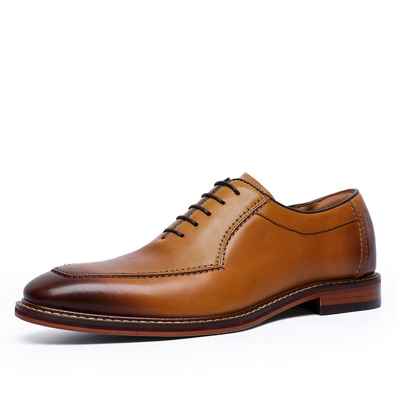 Sponge Leather Men's Shoes for Gentlemen