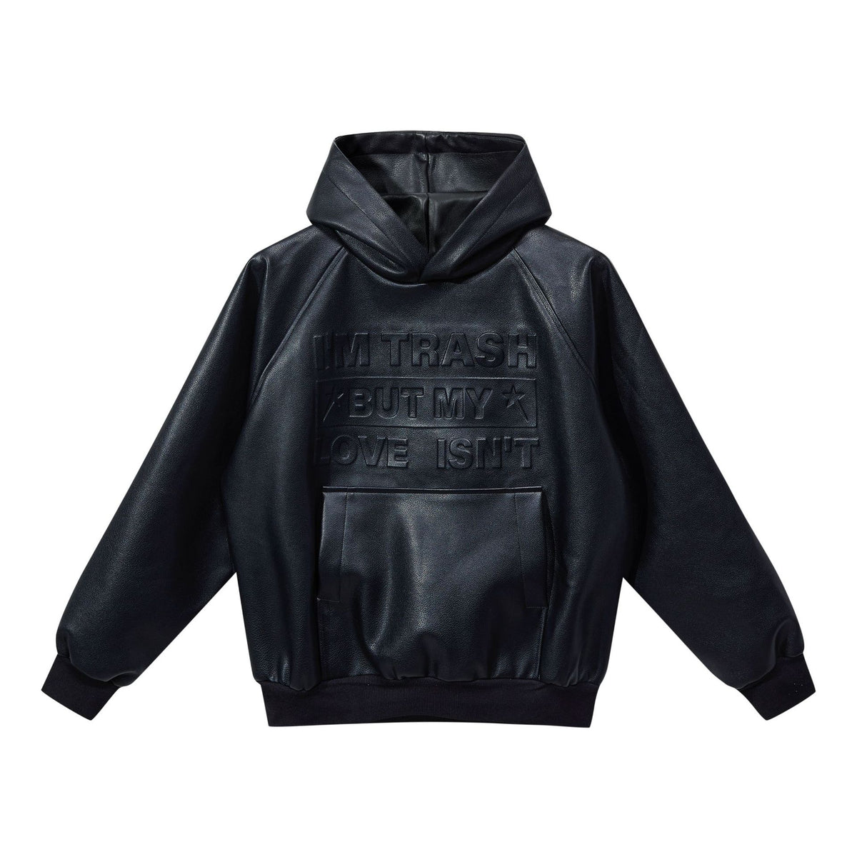Street Tide Men's Embossed Letter Sweater