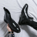 Men's Chelsea High Top Casual Leather Boots
