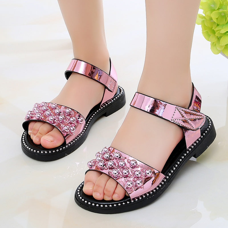 Korean Fish Mouth Princess Sandals for Students