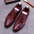 Round Toe Leather Business Shoes for Men